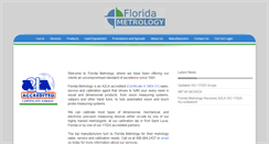 Desktop Screenshot of floridametrology.com